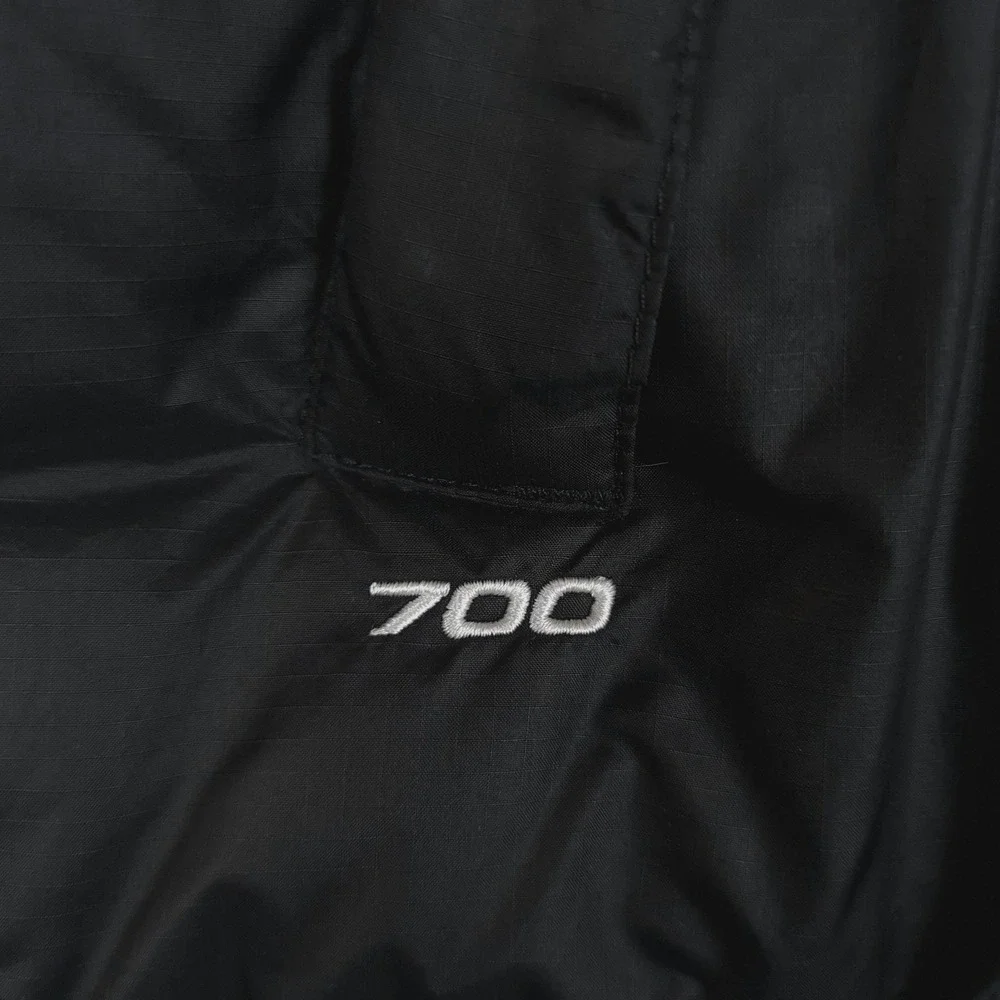 The North Face Nuptse Vest Mens 2XL Black 700 Down Puffer Hooded NF0A3JQQ